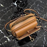 Dior Caro Clutch Caramel 9238 Size 19 x 10.5 x 5 cm - 2