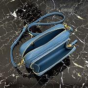 Dior Caro Blue 9237 Size 19 × 10.5 × 5 cm - 5