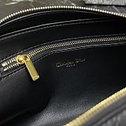 Dior Caro Black 9237 Size 19 × 10.5 × 5 cm - 6