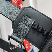 LV Utility 35mm Belt Monogram Eclipse Canvas M0235U  - 4