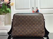 LV Monogram Macassar Torres Shoulder Bag M40387 Size 36 x 25 x 11 cm - 1