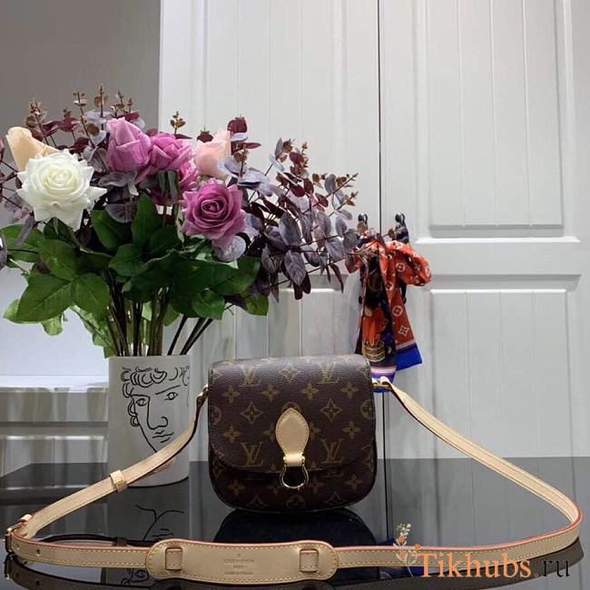 Louis Vuitton Monogram Saint Cloud Mm Shoulder Bag Small M51244 Size 12.5 × 5.5 × 11 cm - 1