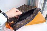 Louis Vuitton Pochette A4 Clutch Pouch Bag M44484 Size 35.5 x 27 x 1.5 cm - 3