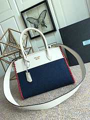 Prada Denim Handbag 1BA102 Size 30 x 23 x 15 cm - 3