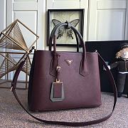 Prada Handbag Red Wine 1BG775 Size 33 x 24.5 x 14 cm - 1