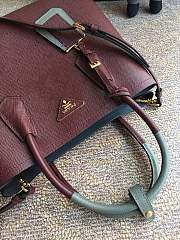 Prada Handbag Red Wine 1BG775 Size 33 x 24.5 x 14 cm - 4