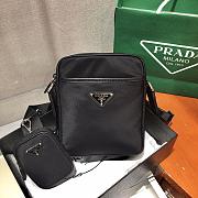 Prada Nylon Crossbody Bag 01 2VH112 Size 20 x 16 x 5 cm - 5