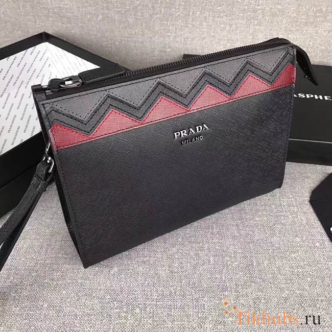 Prada Men's Clutch 2NE009 Size 24 x 18 x 6.5 cm - 1