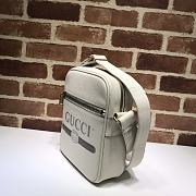 Gucci Print Messenger Bag in White 523591 Size 21 x 25.5 x 8 cm - 3