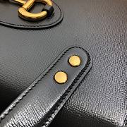 Gucci Horsebit 1955 Small Top Handle Bag Black 627323 Size 27.5 x 17.5 x 11 cm - 2