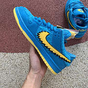 Nike Grateful Dead x Nike SB Dunk Low Bear Blue Yellow (2020) CJ5378-400 - 3