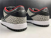 Supreme × Nike SB Dunk Low “Black Cement - 2