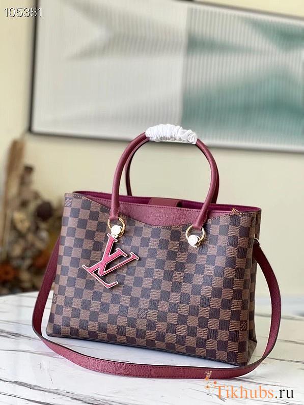 Louis Vuitton LV Riverside Tote Red N40052 Size 36 x 25 x 15 cm - 1