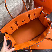 Hermes Shoulder Birkin Orange 42cm  - 4