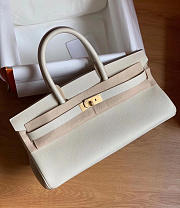 Hermes Shoulder Birkin Cream 42cm  - 1