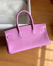 Hermes Shoulder Birkin Pink 42cm  - 4