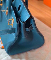 Hermes Shoulder Birkin Blue 42cm  - 6