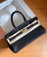 Hermes Shoulder Birkin Black 42cm  - 1