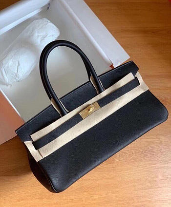 Hermes Shoulder Birkin Black 42cm 