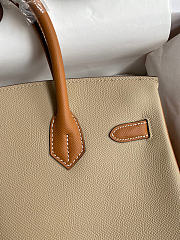 Hermes Birkin Bag Beige Size 30 cm - 3