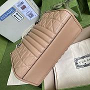 Gucci GG Marmont Rose Beige 681483 Size 26.5 x 19 x 11 cm - 5