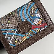 Gucci Men Disney Donald Small Card Holder Wallet Purse 648121 Size 11 x 8.5 x 3 cm - 3