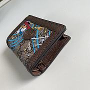 Gucci Men Disney Donald Small Card Holder Wallet Purse 648121 Size 11 x 8.5 x 3 cm - 2