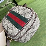 Gucci Ophidia Mini Bag In GG Supreme 671682 Size 12 x 16 x 7 cm - 3