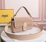 Fendi Baguette Nude Size 27 × 6 × 15 cm - 6