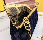 Fendi Frist Blue 3001 Size 26 x 9.5 x 18 cm - 3