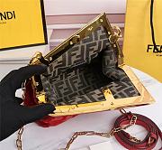 Fendi Frist Red 3001 Size 26 x 9.5 x 18 cm - 3