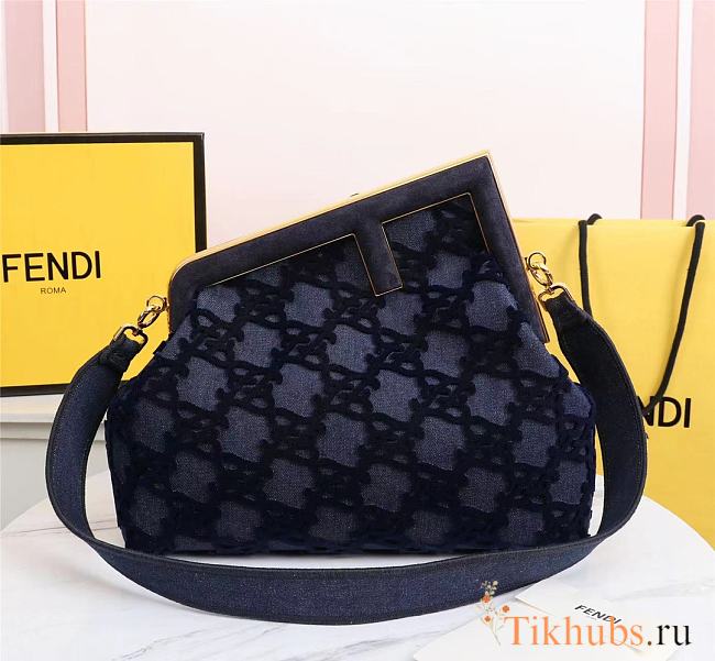 Fendi Frist 3002 Blue Size 32.5 x 15 x 23.5 cm - 1