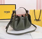 Fendi Dumpling Bag Green Size 24 × 9.5 × 14 cm - 4