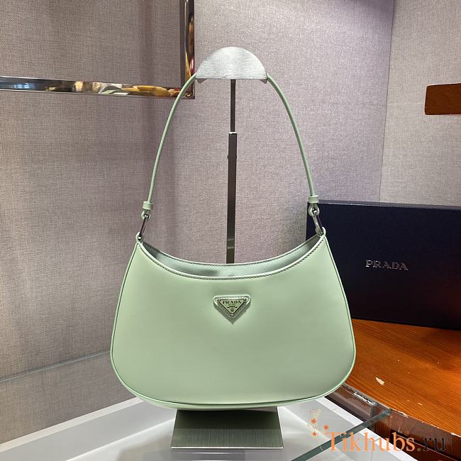 Prada Armpit Bag Green 1BC499 Size 26.5 x 15 x 4 cm - 1