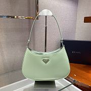 Prada Armpit Bag Green 1BC499 Size 26.5 x 15 x 4 cm - 1