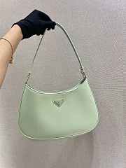 Prada Armpit Bag Green 1BC499 Size 26.5 x 15 x 4 cm - 3