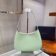 Prada Armpit Bag Green 1BC499 Size 26.5 x 15 x 4 cm - 2