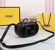 Fendi Camera Black Bag Size 21 x 8 x 13 cm - 5