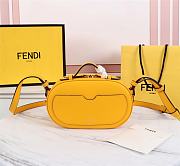 Fendi Camera Yellow Bag Size 21 x 8 x 13 cm - 5