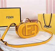 Fendi Camera Yellow Bag Size 21 x 8 x 13 cm - 2