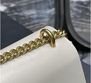 YSL White With Gold Hardware Size 442906 22 x 16 x 8 cm - 5