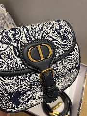 DIOR SMALL DIOR BOBBY BAG BLACK S8010 Size 18 x 14 x 5 cm - 4