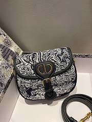 DIOR SMALL DIOR BOBBY BAG BLACK S8010 Size 18 x 14 x 5 cm - 2