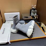 Balenciaga Speed 2.0 LT Knit Sole sock sneakers Grey 63683 - 6