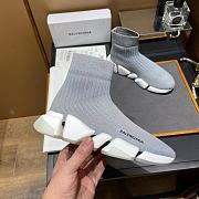 Balenciaga Speed 2.0 LT Knit Sole sock sneakers Grey 63683 - 3