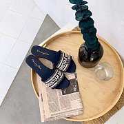 Christian Dior Slipper Navy Blue - 3