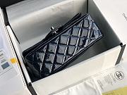 Chanel CF Big Mini Patent Leather Small Bag Black (Silver lock) 1116 Size 20 cm - 2