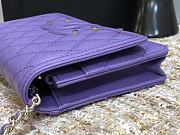 Chanel WOC 84448 Purple Size 19.5 × 3.5 × 12 cm - 5