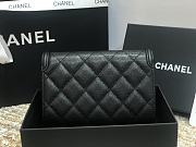 Chanel CC Small Wallet Black 84447 Size 15 cm - 2