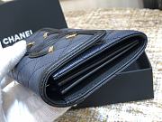 Chanel CC Small Wallet Dark Blue 84447 Size 15 cm - 5